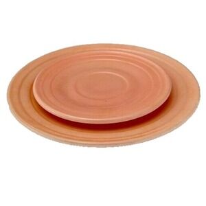 Vintage Pink Hazel Atlas Little Hostess Tea Set Plate & Saucer‎ Pastelware